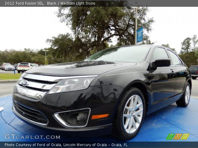 2012 Ford Fusion SEL in Black