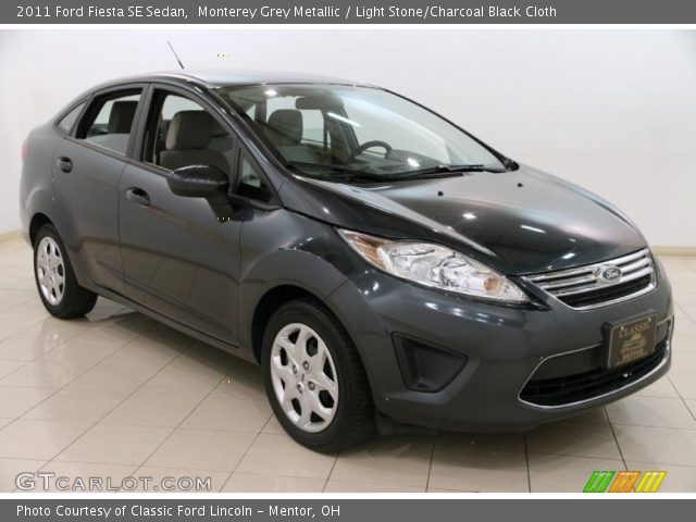 2011 Ford Fiesta SE Sedan in Monterey Grey Metallic