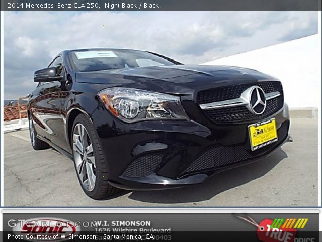 2014 Mercedes-Benz CLA 250 in Night Black