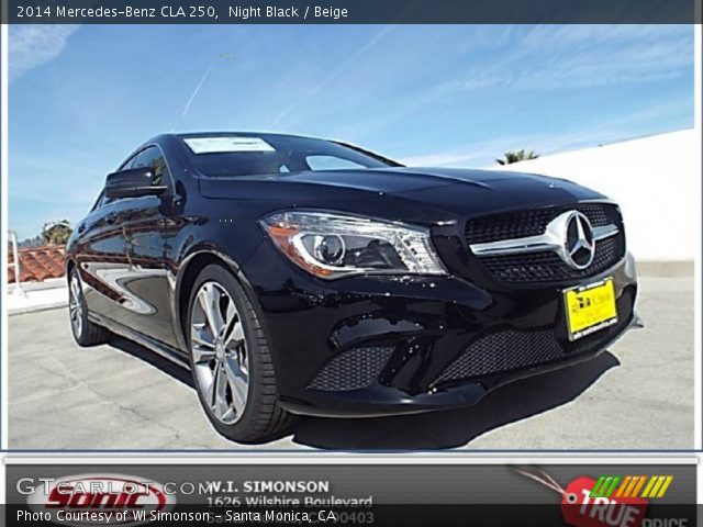 2014 Mercedes-Benz CLA 250 in Night Black