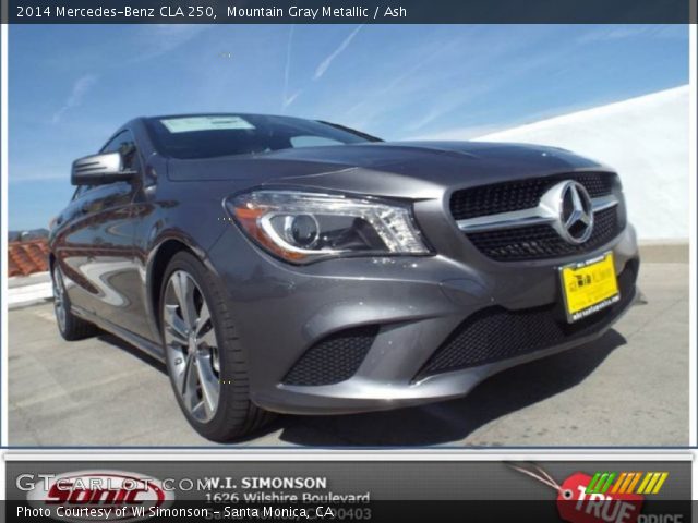 2014 Mercedes-Benz CLA 250 in Mountain Gray Metallic