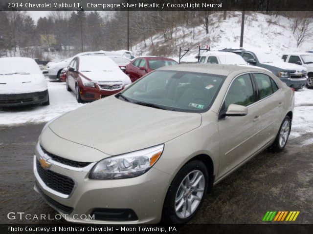 2014 Chevrolet Malibu LT in Champagne Silver Metallic