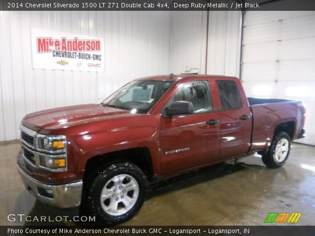 2014 Chevrolet Silverado 1500 LT Z71 Double Cab 4x4 in Deep Ruby Metallic