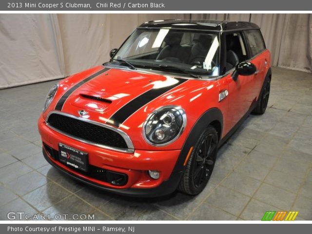 2013 Mini Cooper S Clubman in Chili Red