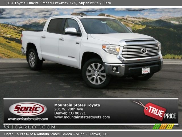 2014 Toyota Tundra Limited Crewmax 4x4 in Super White