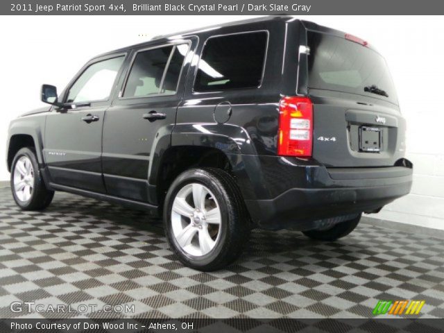 2011 Jeep Patriot Sport 4x4 in Brilliant Black Crystal Pearl