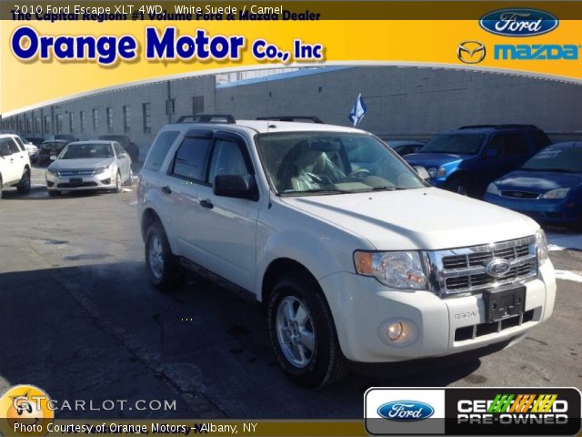 2010 Ford Escape XLT 4WD in White Suede