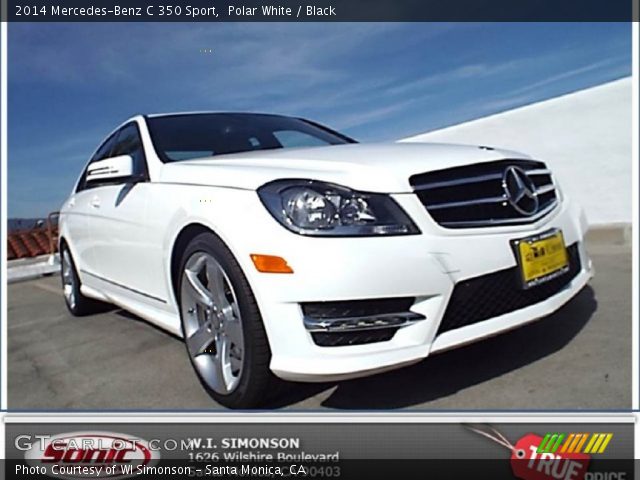 2014 Mercedes-Benz C 350 Sport in Polar White