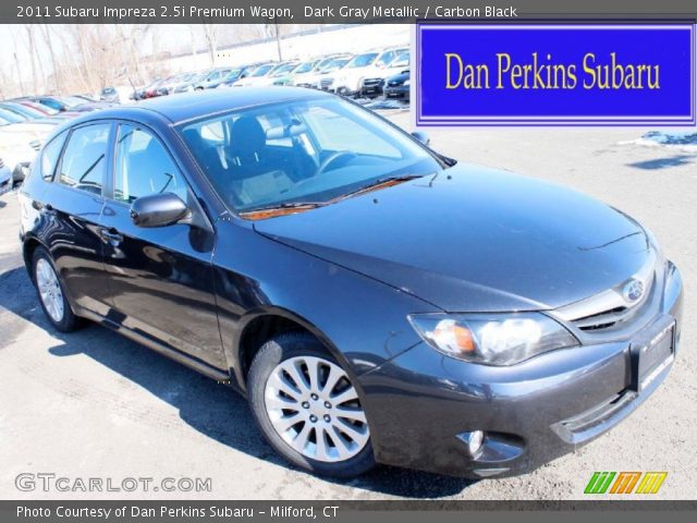 2011 Subaru Impreza 2.5i Premium Wagon in Dark Gray Metallic