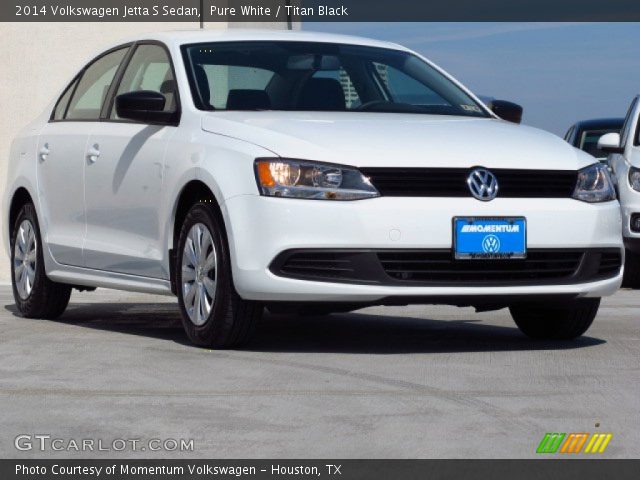 2014 Volkswagen Jetta S Sedan in Pure White