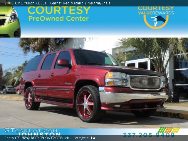 2003 GMC Yukon XL SLT in Garnet Red Metallic