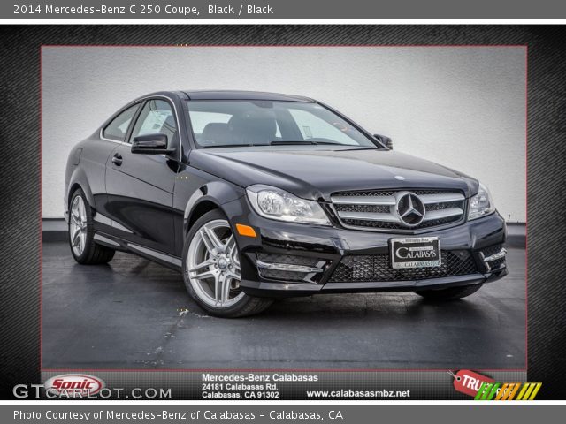 2014 Mercedes-Benz C 250 Coupe in Black