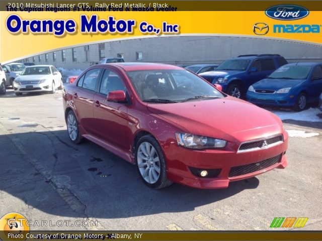 2010 Mitsubishi Lancer GTS in Rally Red Metallic