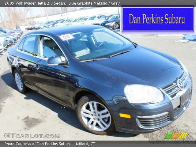 2005 Volkswagen Jetta 2.5 Sedan in Blue Graphite Metallic