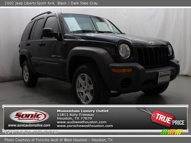 2002 Jeep Liberty Sport 4x4 in Black