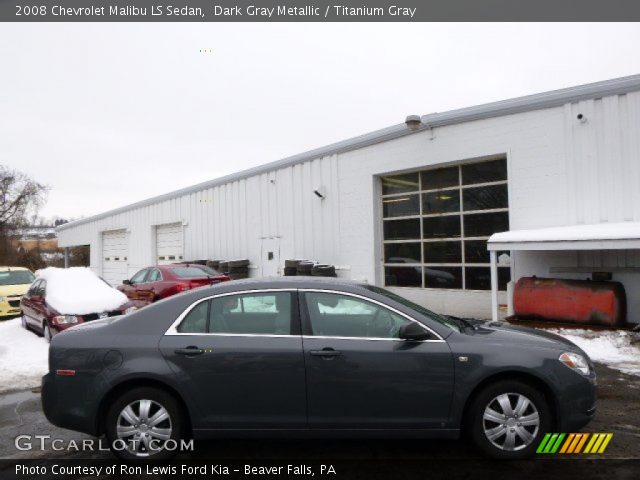 2008 Chevrolet Malibu LS Sedan in Dark Gray Metallic