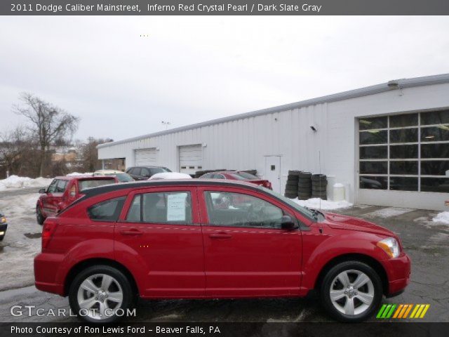 2011 Dodge Caliber Mainstreet in Inferno Red Crystal Pearl