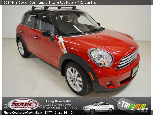 2014 Mini Cooper Countryman in Blazing Red Metallic