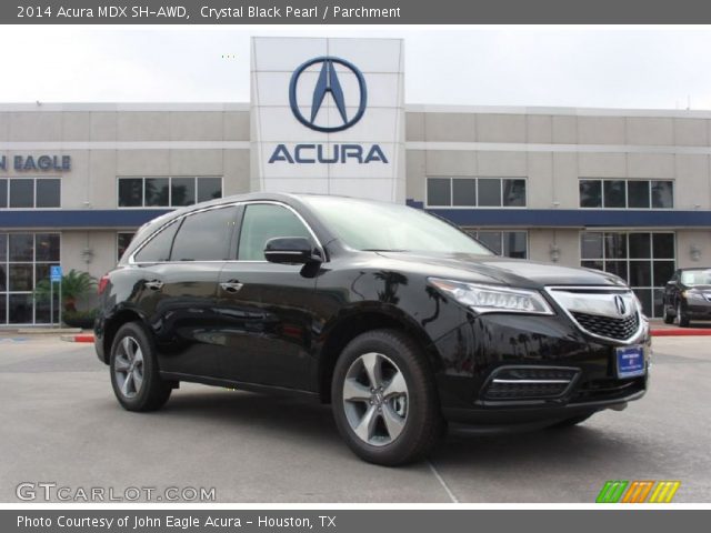 2014 Acura MDX SH-AWD in Crystal Black Pearl