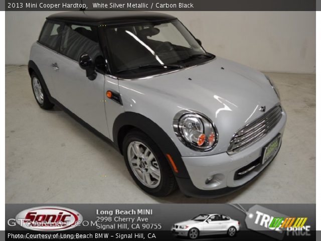 2013 Mini Cooper Hardtop in White Silver Metallic