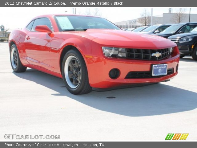 2012 Chevrolet Camaro LS Coupe in Inferno Orange Metallic