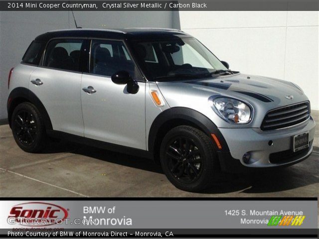 2014 Mini Cooper Countryman in Crystal Silver Metallic