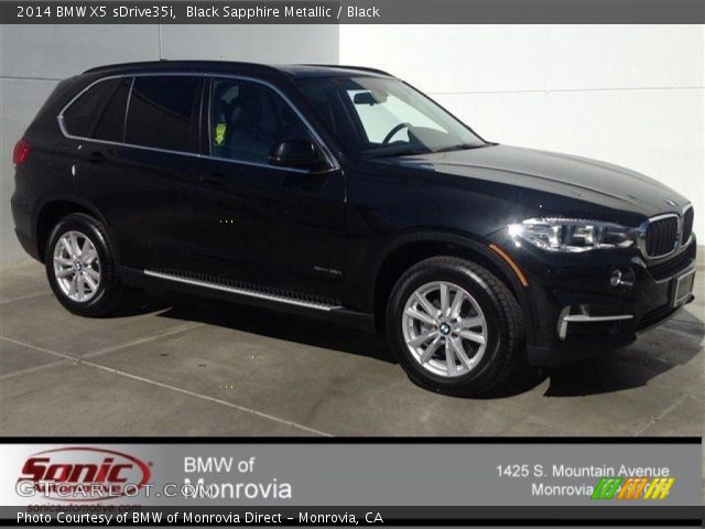 2014 BMW X5 sDrive35i in Black Sapphire Metallic