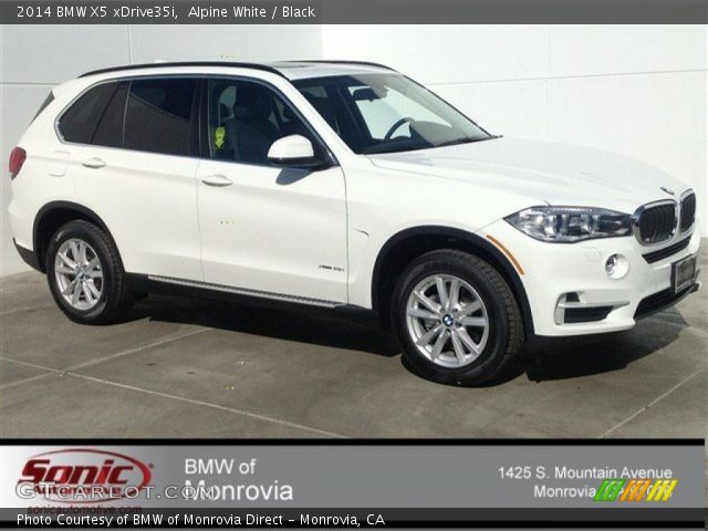 2014 BMW X5 xDrive35i in Alpine White