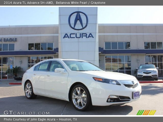 2014 Acura TL Advance SH-AWD in Bellanova White Pearl