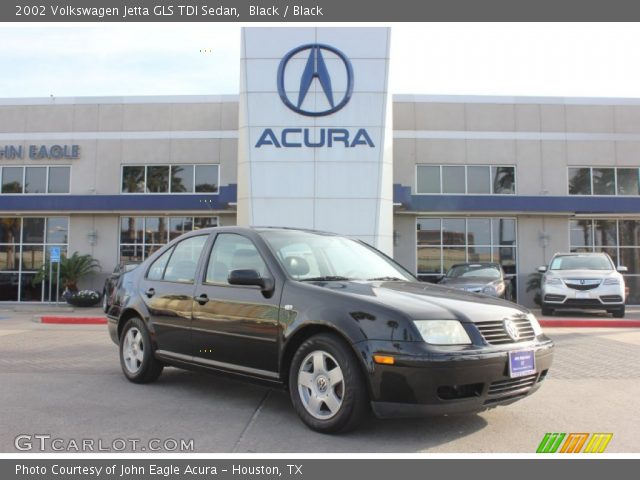 2002 Volkswagen Jetta GLS TDI Sedan in Black