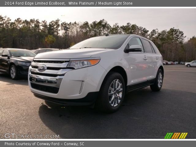 2014 Ford Edge Limited EcoBoost in White Platinum