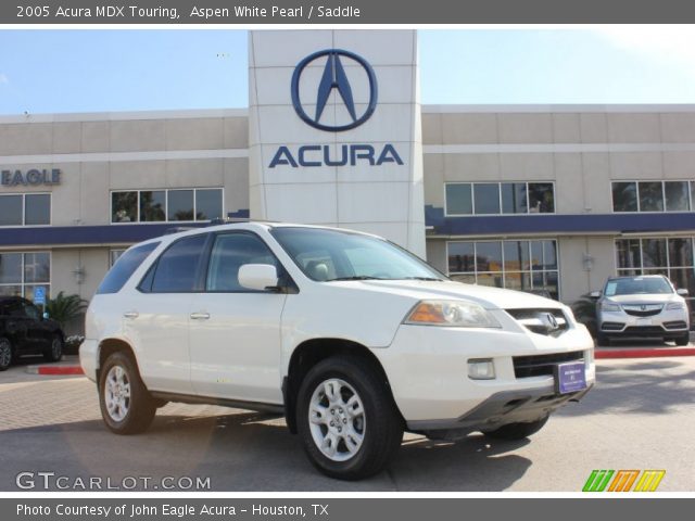 2005 Acura MDX Touring in Aspen White Pearl