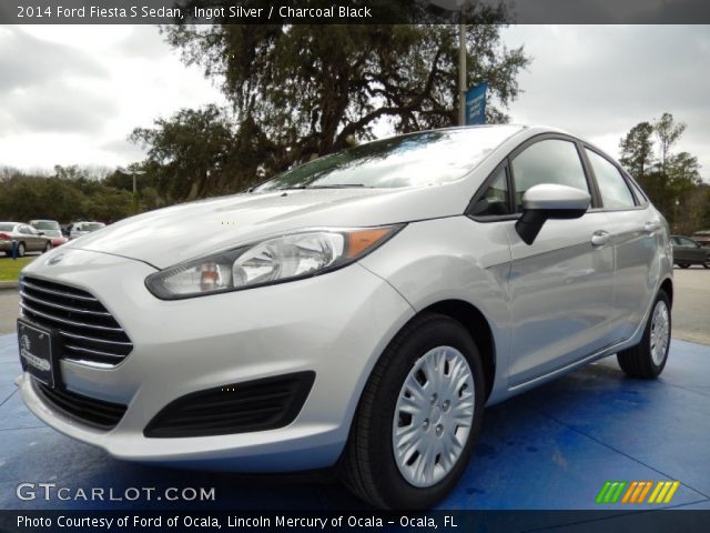 2014 Ford Fiesta S Sedan in Ingot Silver