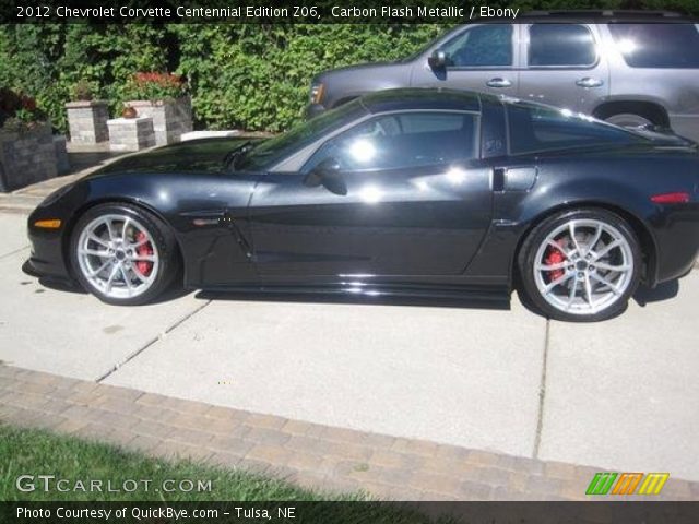 2012 Chevrolet Corvette Centennial Edition Z06 in Carbon Flash Metallic