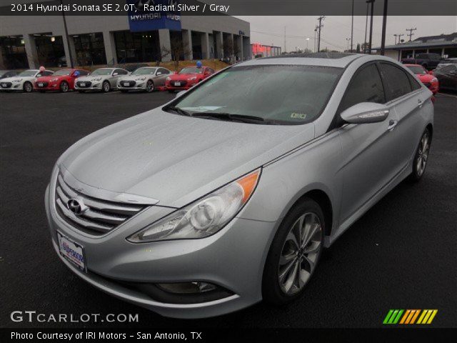 2014 Hyundai Sonata SE 2.0T in Radiant Silver