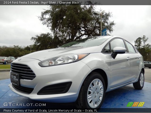 2014 Ford Fiesta S Sedan in Ingot Silver