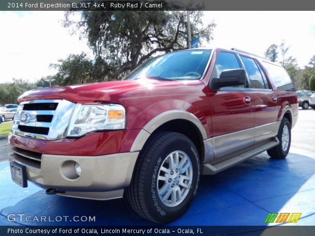 2014 Ford Expedition EL XLT 4x4 in Ruby Red