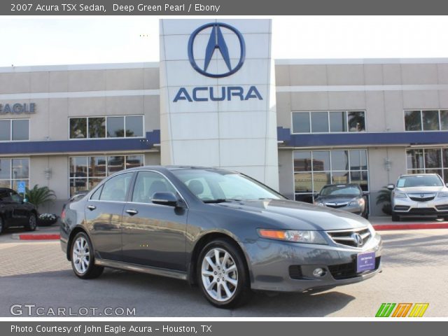 2007 Acura TSX Sedan in Deep Green Pearl
