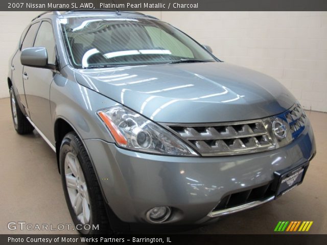 2007 Nissan Murano SL AWD in Platinum Pearl Matallic
