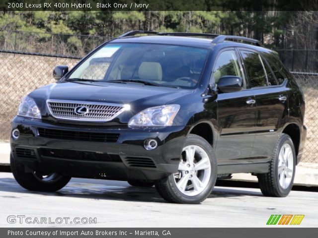 2008 Lexus RX 400h Hybrid in Black Onyx