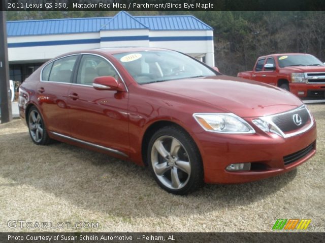 2011 Lexus GS 350 in Matador Red Mica