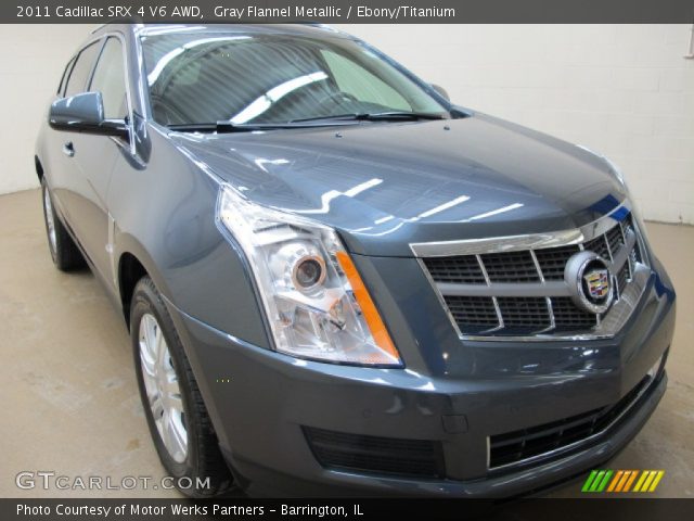 2011 Cadillac SRX 4 V6 AWD in Gray Flannel Metallic