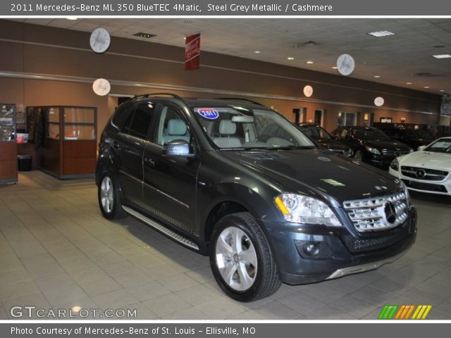 2011 Mercedes-Benz ML 350 BlueTEC 4Matic in Steel Grey Metallic