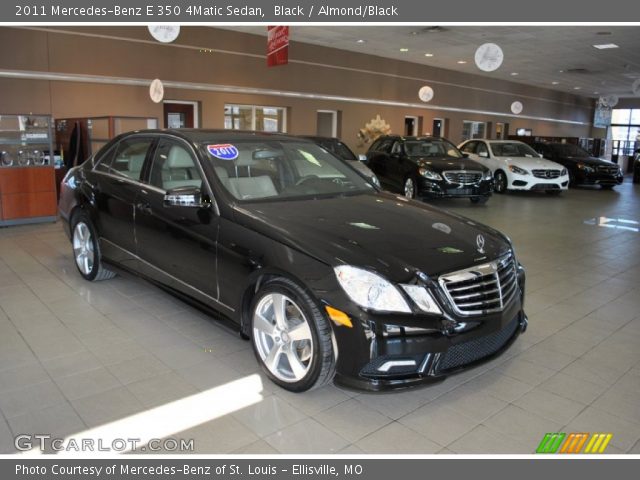 2011 Mercedes-Benz E 350 4Matic Sedan in Black