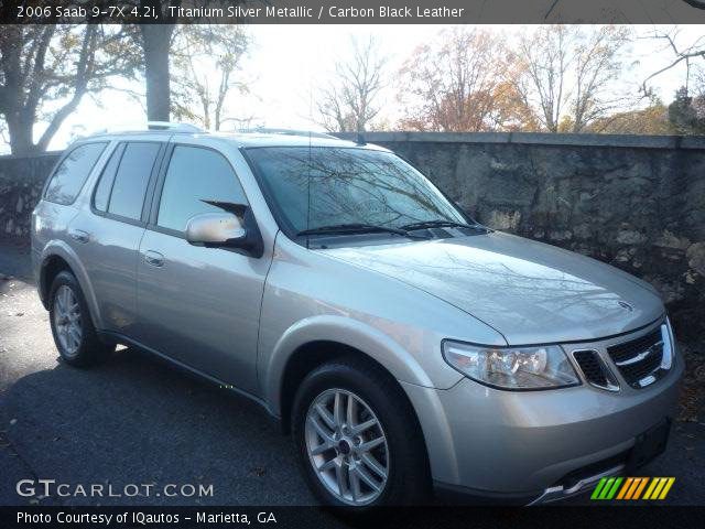 2006 Saab 9-7X 4.2i in Titanium Silver Metallic