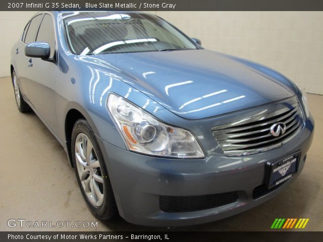 2007 Infiniti G 35 Sedan in Blue Slate Metallic