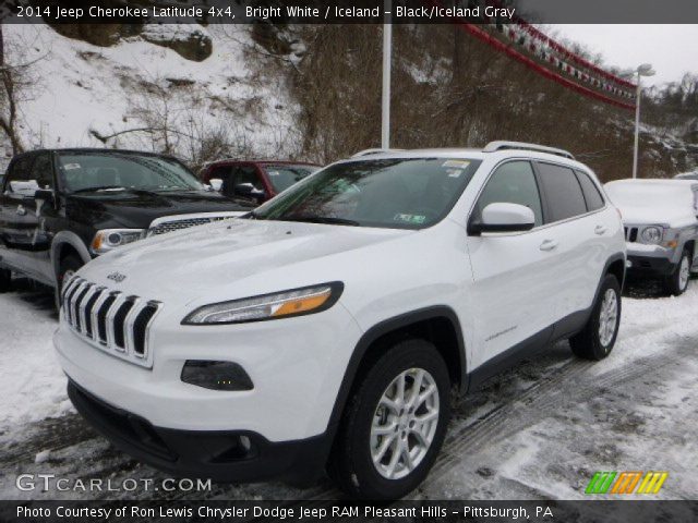 2014 Jeep Cherokee Latitude 4x4 in Bright White
