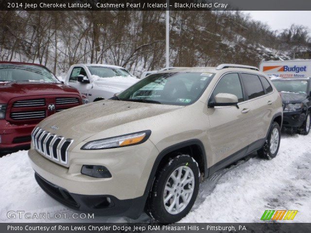 2014 Jeep Cherokee Latitude in Cashmere Pearl