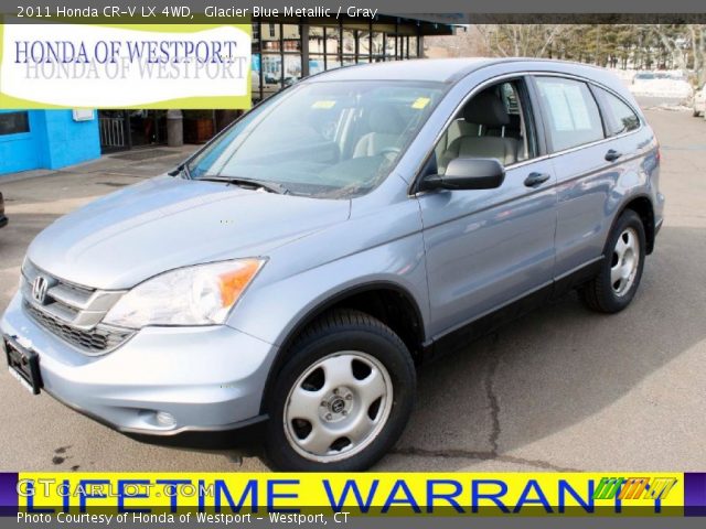 2011 Honda CR-V LX 4WD in Glacier Blue Metallic