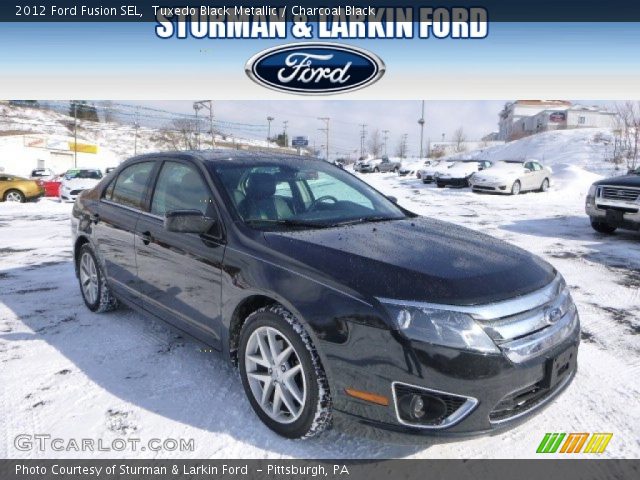 2012 Ford Fusion SEL in Tuxedo Black Metallic